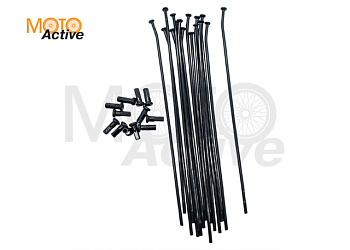 Спицы KAYO 17" передний диск (ступица CNC) внешние компл16 шт.