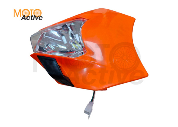 Фара  Обтекатель,LED, KTM EXC SXF MX(7810800100004,78114001000)(оранжевый)