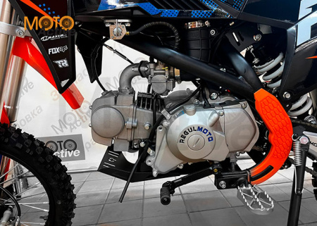 Питбайк Regulmoto SPITFIRE 17/14 (черный-оранжевый)