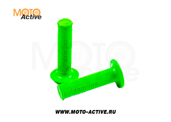 Ручки руля ZX-B640 зеленые 22-25мм