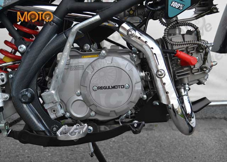 Питбайк Regulmoto SEVEN MEDALIST 17/14 (черный/синий)