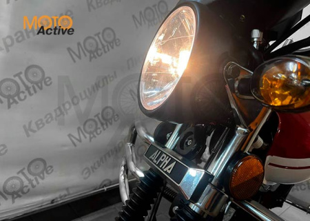 Мопед Motoland Альфа RX 11 красный