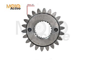 Шестерня коленвала вращения сцепления ZS177MM