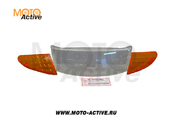 Передняя оптика комплект (стекла) Suzuki Let's II