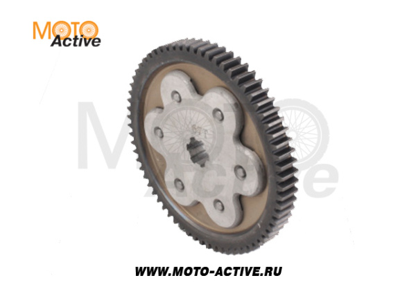 Шестерня сцепления 153FMI/154FMI/1P56FMJ (эл.стартер) 69Z OEM