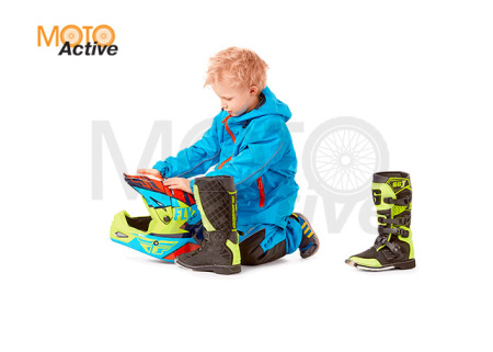 Детский комплект дождевой (куртка, брюки) EVO Kids BLUE (мембрана)
