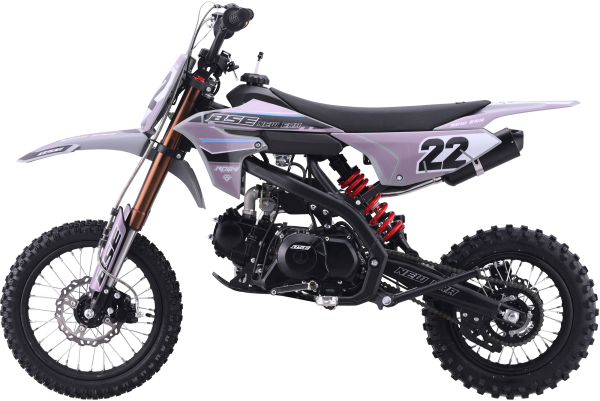 Питбайк BSE NEW ERA 110e 14/12 Grey Reed (Полуавтоматическая КПП) semi auto