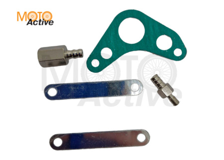 Радиатор масляный для мотоцикла, ATV (черный) "TAD"