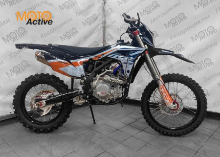 Эндуро / кроссовый мотоцикл BSE Z8 300e 21/18 Blue Orange Black 2