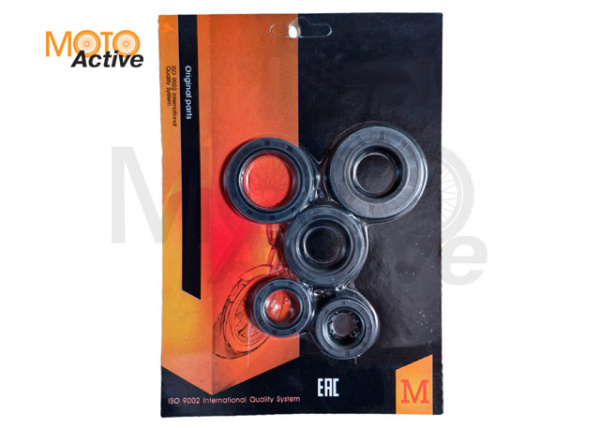 Набор сальников 25х37х6/27х40х6/24х43х6/17х27х7/17х27х7 (компл.) Скутер Suzuki AD50
