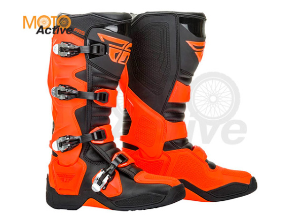 Мотоботы FLY RACING FR5 (черные/оранжевые)