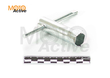 Ключ свечной мото 21мм с воротком (2х тактный)