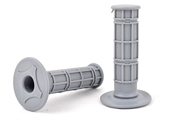 Ручки руля (пара) серые KAYO (W090007/W090008)