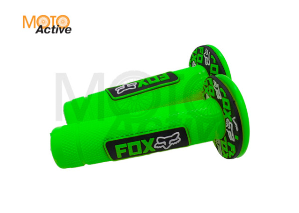 Ручки руля ZX-666 зеленые