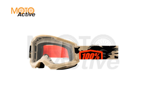 Очки 100% Strata 2 Clear Lens / Goggle Kombat