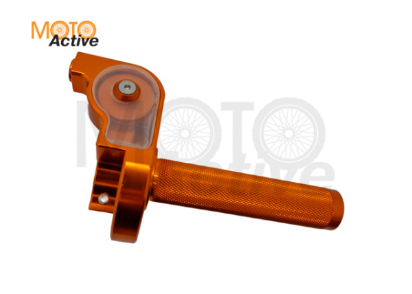 Ручка газа IGP CNC 7075 короткоходная Professional (Оранжевый,IGP-026-3 )