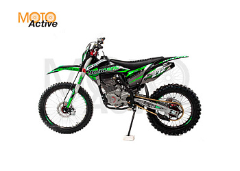 Мотоцикл кроссовый Motoland XT300 HS (172FMM) (BB-300cc) зеленый