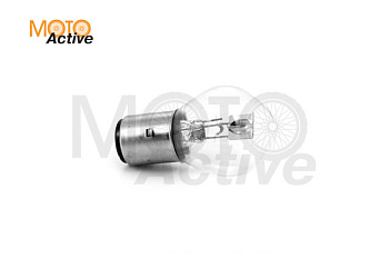 Лампа фары B35 BA20D (груша) 12V 35/35W прозрачная CN