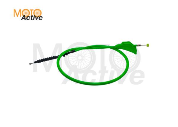 Трос сцепления 990 130 NIBBI 4T (Cross CB ) возд.охлаждение (L990 мм, общая длина 1120 мм) (Зеленый)