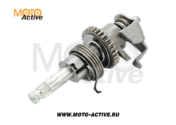 Вал кикстартера в сборе KAYO двиг. ZS CB250D-G (воздушный) (P060998) CN