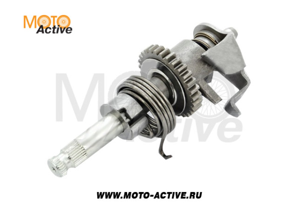 Вал кикстартера в сборе KAYO двиг. ZS CB250D-G (воздушный) (P060998) CN