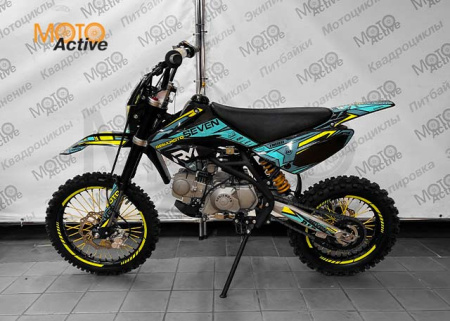 Питбайк Regulmoto SEVEN 17/14 (синий/желтый)