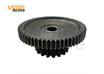 Шестерня электростартера d64 Z18/Z62 сепаратор HK1010