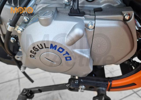 Питбайк Regulmoto SPITFIRE 140cc 17/14 PRO Черный-оранжевый