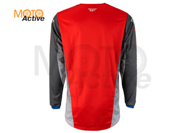 Джерси FLY RACING KINETIC KORE, красная/серая