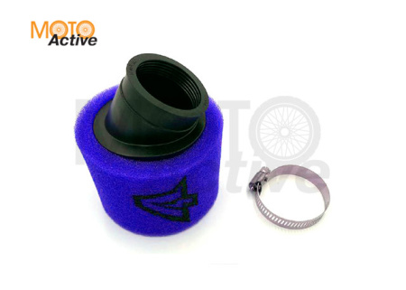 Фильтр воздушный с хомутом D42MM синий