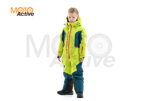 Зимний утепленный комбинезон DF Junior Gravity Olive-Dark Ocean (116-122)