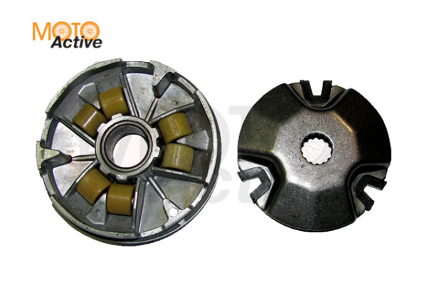 Вариатор Yamaha JOG-90 в сборе с роликами