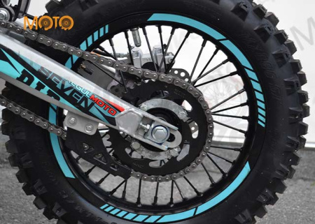 Питбайк Regulmoto SEVEN MEDALIST 17/14 (черный/синий)