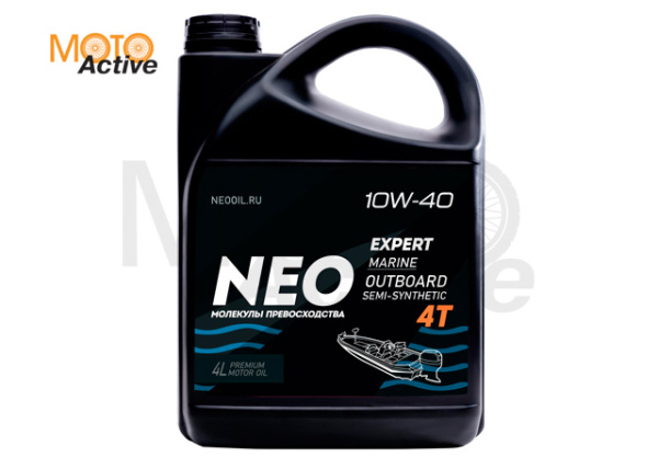 Моторное масло NEO EXPERT 4T 10W-40 4 л.