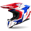 Кроссовый шлем Airoh Twist 3 Dizzy Blue/Red Gloss