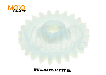 Шестерня привода масляного насоса пластик двиг.154FMH 125cc