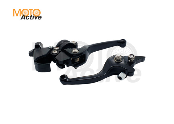 Рычаг сцепления тормоза с кронштейном #1 CNC черного цвета