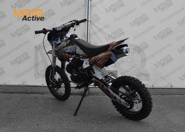 Питбайк  BSE EVO 110e Samurai SA - 14/12 (Полуавтомат КПП)