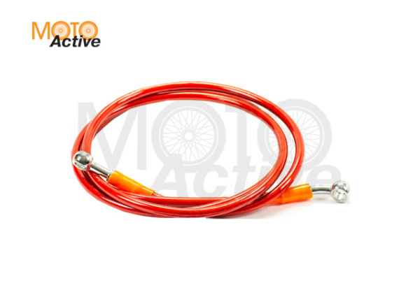 Шланг гидравлический тормозной (армированный) L=1700 d=10мм красный