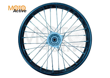 Обод передний 17" (1,60-R17 d=15mm) сталь/черный