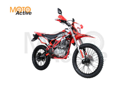 Кроссовый мотоцикл WELS 250R3 Красный