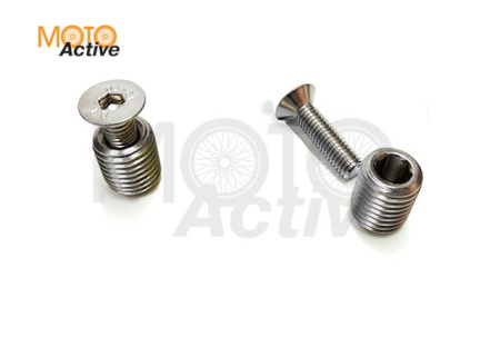 Втулки (ввёртыши) с торца руля (пара) FR-MOTO