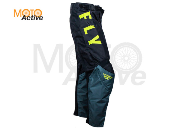 Брюки для мотокросса FLY RACING F-16 REFRESH, черные/серые