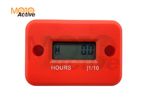 Счетчик моточасов (без тахометра) SM-PARTS SMP-006 красный
