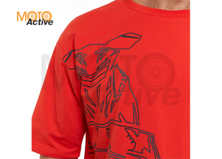 Футболка FINNTRAIL Snowmobile 6715 Red