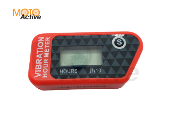 Счетчик моточасов (без тахометра) беспроводной SM-PARTS SMP-016B красный