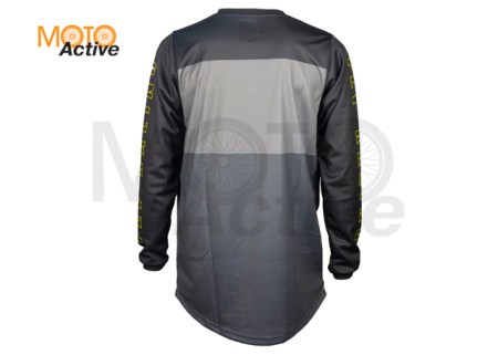 Джерси FLY RACING F-16 2022 серая/черная/Hi-Vis желтая