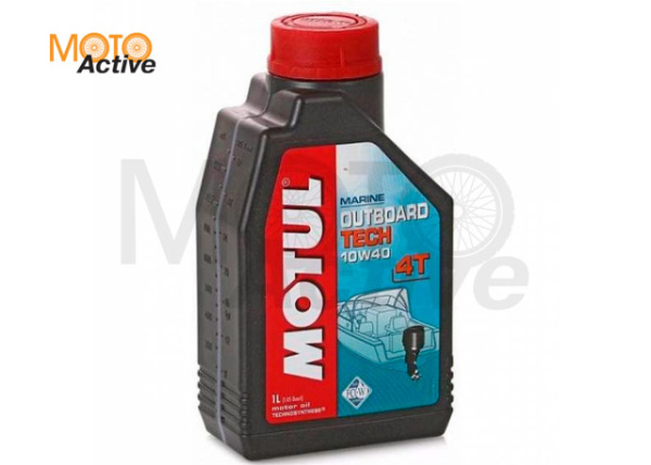 Моторное масло MOTUL Outboard Tech 4T 10w40 - 1л