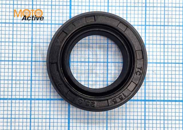 Сальник 15.5х25.5х7.0 коленвала Honda DIO AF18, TACT AF16 "BEEZMOTO"