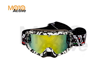 Очки снегоходные с двойной линзой AiM (PRO) 186-101 Camouflage Glossy